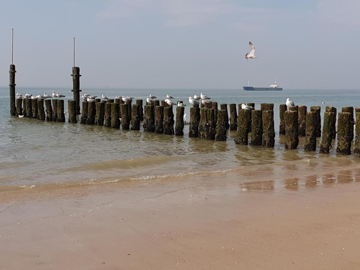 Rijksmonument Havenzicht, Met Zeezicht, Ligging Direct Aan Zee En Centrum Vlissingen Exterior photo